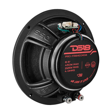 PRO-FR6NEORGB 6.5" Full-Range Loudspeaker with RGB LED Bullet 225 Watts Rms Neodymium Magnet