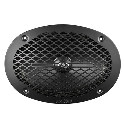 PRO-GRILL69MS/BK 6x9" Universal Shallow Metal Mesh Speaker Grill