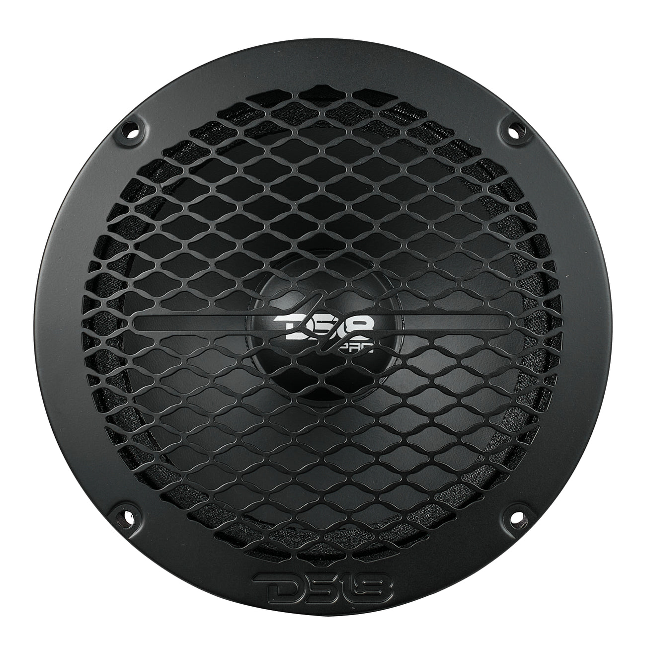 PRO-GRILL6MS/BK 6.5" Universal Shallow Metal Mesh Speaker Grill