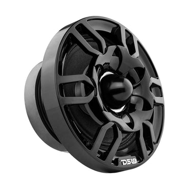 PRO-GRT6BK 6.5" Speaker Grill with Built-in 1.75" Voice Coil Neodymium Bullet Tweeter 250 Watts