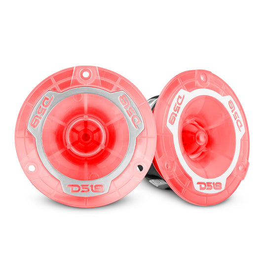 PRO-TW1L 3.8" Super Bullet Tweeter 120 Watts 1" Aluminum 4-Ohm Vc with RGB LED Lights