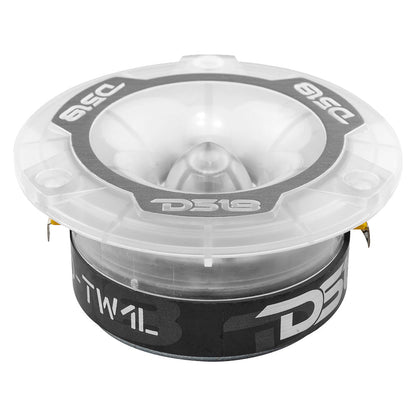 PRO-TW1L 3.8" Super Bullet Tweeter 120 Watts 1" Aluminum 4-Ohm Vc with RGB LED Lights