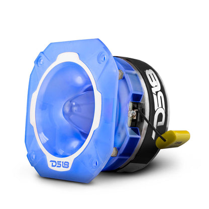 PRO-TW3L 4" Super Bullet Tweeter 250 Watts 1.5" Titanium 4-Ohm Vc with RGB LED Lights