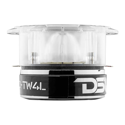 PRO-TW4L 4.5" Super Bullet Tweeter 280 Watts 1.75" Titanium 4-Ohm Vc with RGB LED Lights