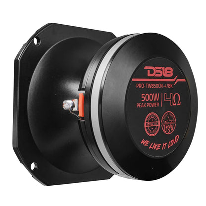 PRO-TW850CN-4/BK 4" High Compression Tweeter | Neodymium Magnet | 4-Ohm