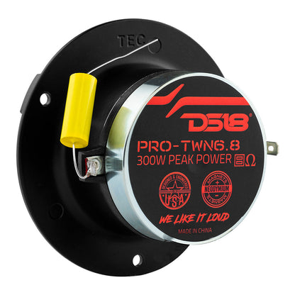 PRO-TWN6.8 High Compression Neodymium Tweeter 150 Watts 1.5 " Polyimide 8-Ohm Vc