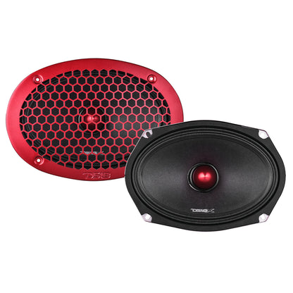 Altavoz tipo bala de rango medio PRO-X694BM, 200 vatios RMS, 4 ohmios 