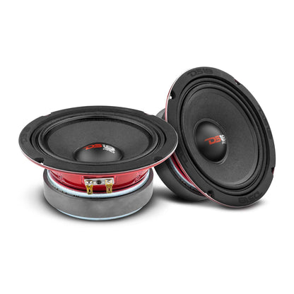 Altavoz de rango medio PRO-X6MSE de 250 vatios RMS y 8 ohmios