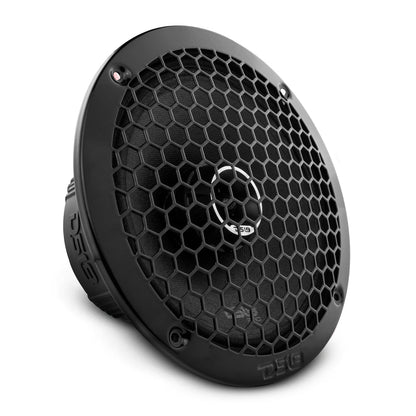 PRO-ZT6 Coaxial Mid-Range Loudspeaker with Water Resistant Cone Built-in Bullet Tweeter and Grill 225 Watts Rms 4-Ohm