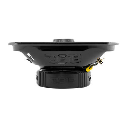 PRO-ZT69 Coaxial Mid-Range Loudspeaker with Water Resistant Cone Built-in Bullet Tweeter and Grill 275 Watts Rms 4-Ohm