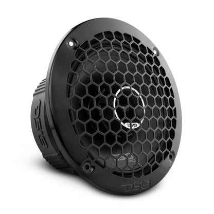 PRO-ZT8 Coaxial Mid-Range Loudspeaker with Water Resistant Cone Built-in Bullet Tweeter and Grill 275 Watts Rms 4-Ohm