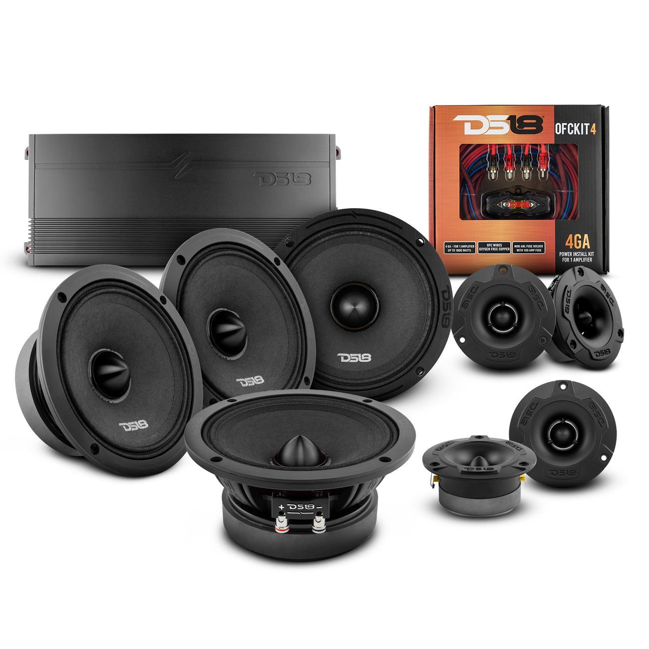 PROAUDIO.MR/STG3 Stage3 Pro Audio Midrange Package