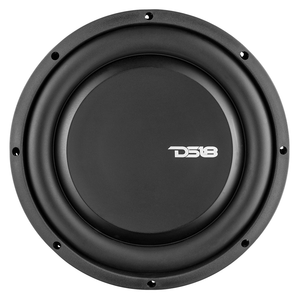 PSW10.4D PS Shallow-Mount Water Resistant 10" Subwoofer 500 Watts Rms DVC 4-Ohm