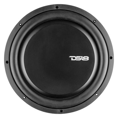 PSW12.4D Shallow-Mount Water Resistant 12" Subwoofer 600 Watts Rms DVC 4-Ohm