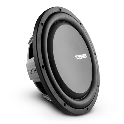 PSW12.4S Shallow-Mount Water Resistant 12" Subwoofer 600 Watts Rms SVC 4-Ohm