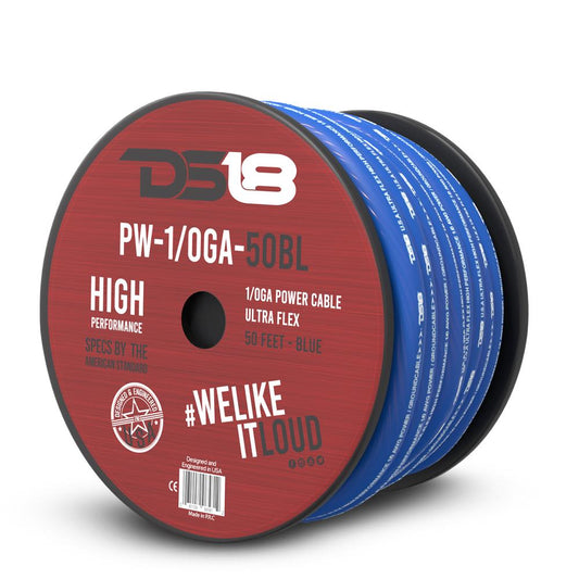 PW-1/0GA-50BL 1/0-GA CCA Ground, Power Cable, 50 Feet