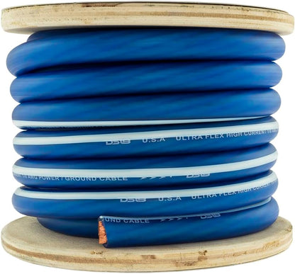 PW-OFC1/0GA-25BL 1/0-GA 100% OFC Ground, Power Cable, 25 Feet