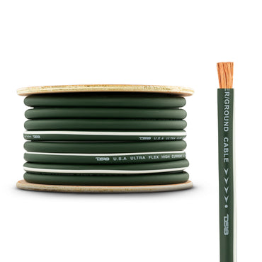 PW-OFC4GA-50CMGR 4-GA 100% OFC Ground, Power Cable, 50 Feet -Camo Green