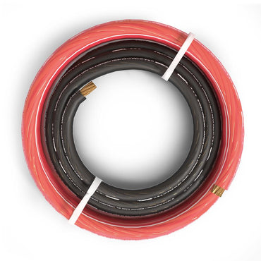 PW-1/0GA-5BK/20RD 0-GA Ultra Flex CCA Ground Power Cable 5 Ft Black and 20 Ft Red Kit