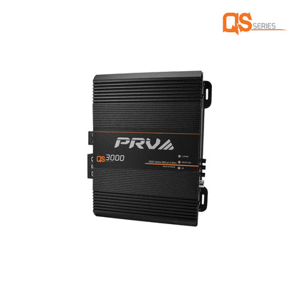 QS3000 2OHM PRV 1 CHANNEL RATED RMS POWER AT 14.0 V AT 2 OHM 3000 WATTS