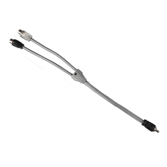 R1M2F/SLV Ultra Flex 100% OFC RCA Y Connector 1 Male/2 Female