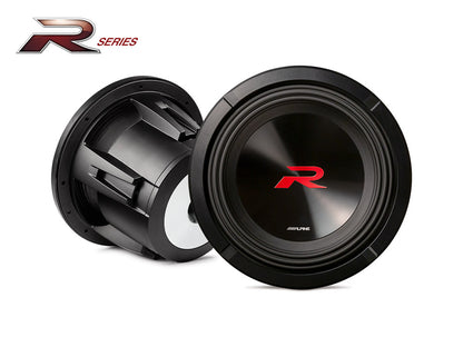 R2-W10D4 ALPINE R2 SERIES 10 SUBWOOFER WITH DUAL 4-OHMVOICE COILS 2250 WATTS PEAKS