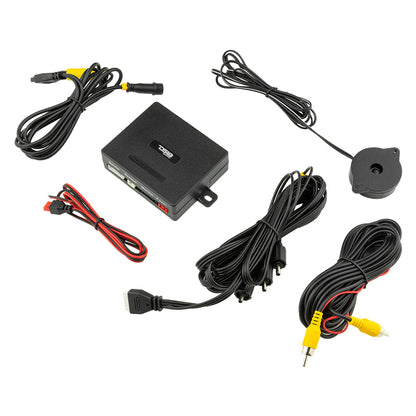 RCS2IN1LP-S Waterproof Reverse Camera and Backup Buzzer for License Plate