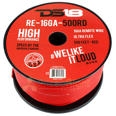 RE-16GA-500RD 16-GA Remote Wire Primary Wire 500 Feet