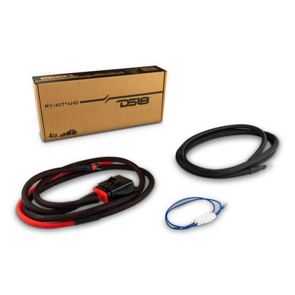 RY-KIT4.HD Ryder 4-GA Amplifier OFC Installation Kit for Harley Davidson