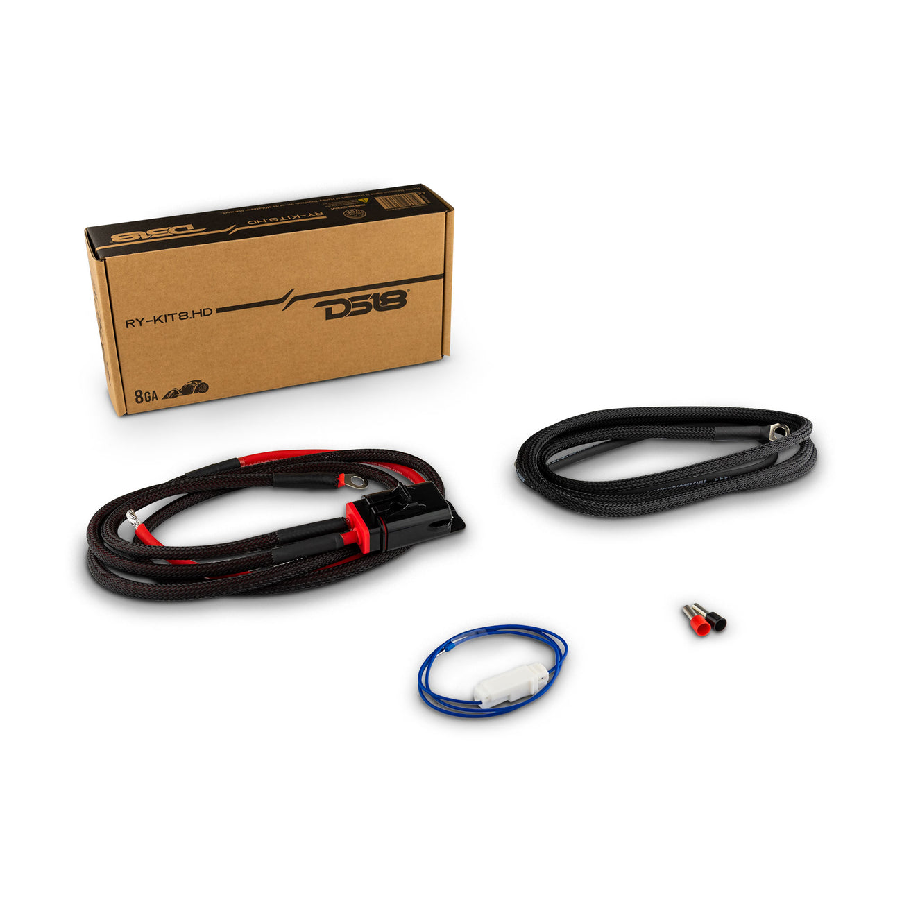 RY-KIT8.HD Ryder 8-GA Amplifier OFC Installation Kit for Harley Davidson