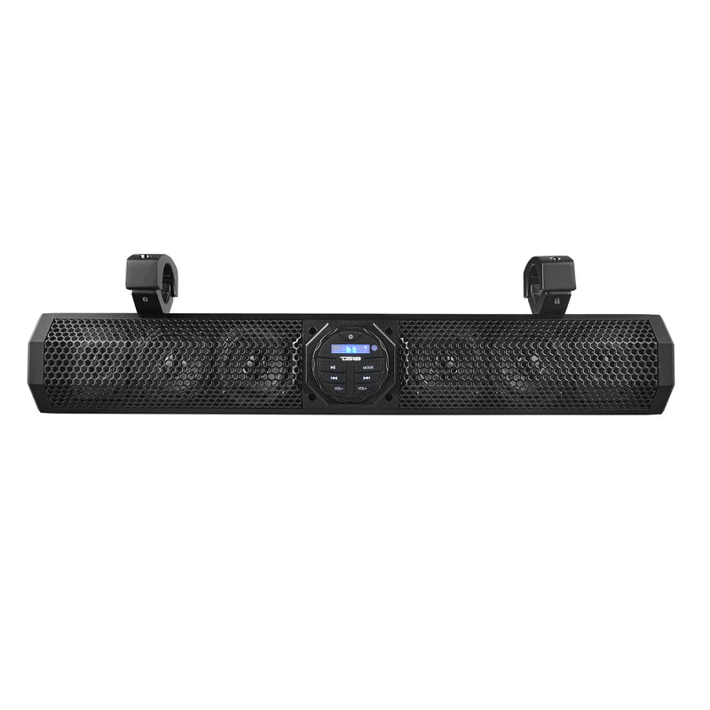 SB24BTX 24" Marine Sound Bar Speaker System, 6 Speakers 600 Watts, Bluetooth® v5.0, Rotating Control Panel