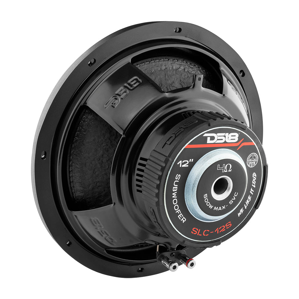 SLC12S 12" Subwoofer 250 Watts Rms SVC 4-Ohm