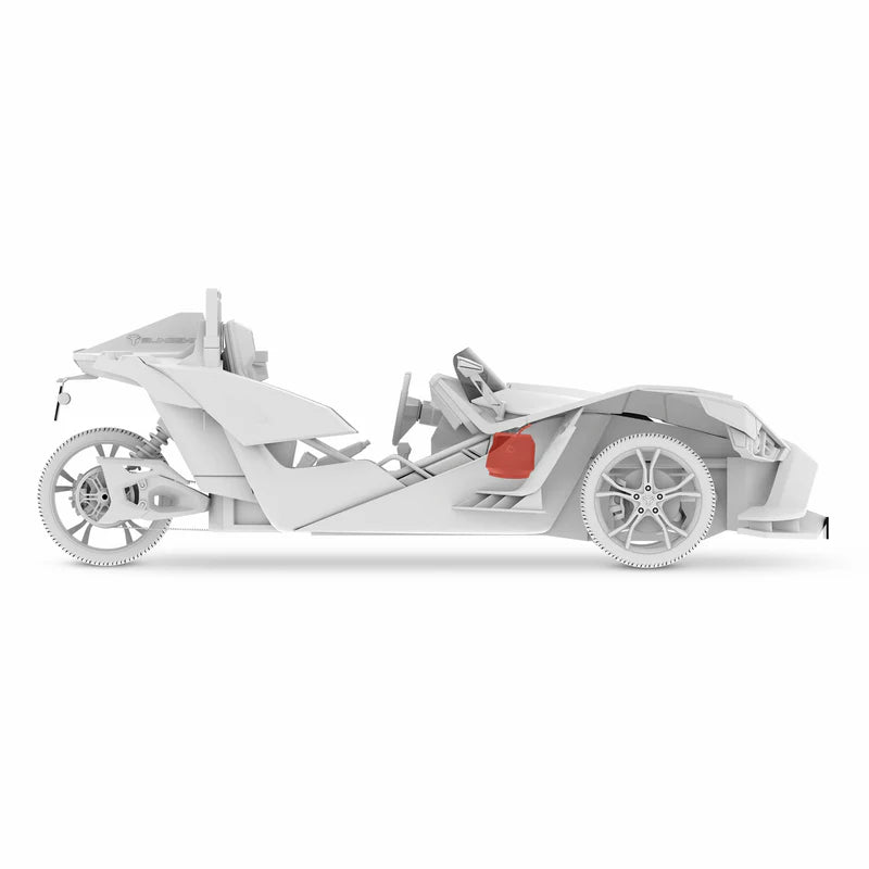 SLG-UDSD6LD Polaris Slingshot Under Dash Enclosure Loaded | 2 x ZR6.4D Subwoofers | 2015 - 2019