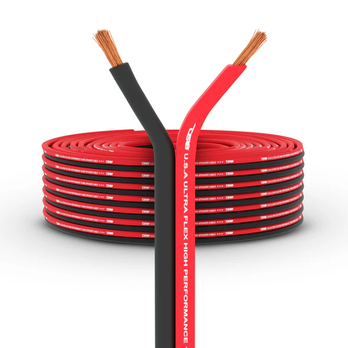 SW-12GA-100RB DS18 12-GA Speaker Wire 100 Feet -Red and Black