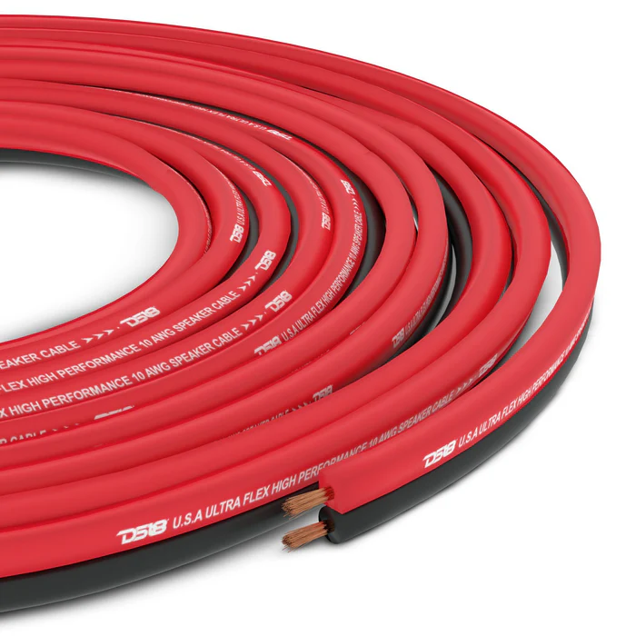 SW-12GA-100RB DS18 12-GA Speaker Wire 100 Feet -Red and Black