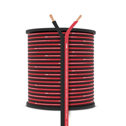 SW-12GA-500RB-2 12-GA Speaker Wire 500 Feet - Red