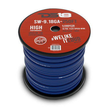 SW-9.18GA-250FT DS18 9 X 18-GA Speed Speaker Wire 250 Feet