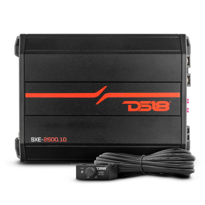 SXE-2500.1D/BK Class D 1-Channel Amplifier 800 Watts Rms @ 1-Ohm