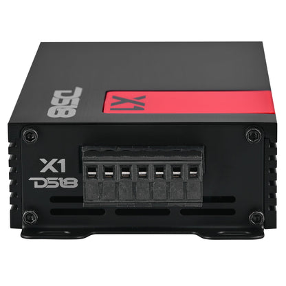 X1-Channel Ultra Compact Class D Amplifier 300 Watts Rms @ 1-Ohm