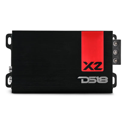 X2 2-Channel Ultra Compact Class D Amplifier 2 x 140 Watts Rms @ 4-ohm