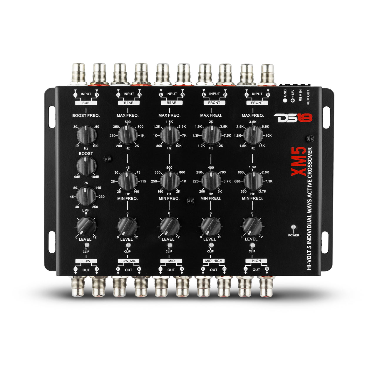 XM5 High Volt 5-Way Active Crossover