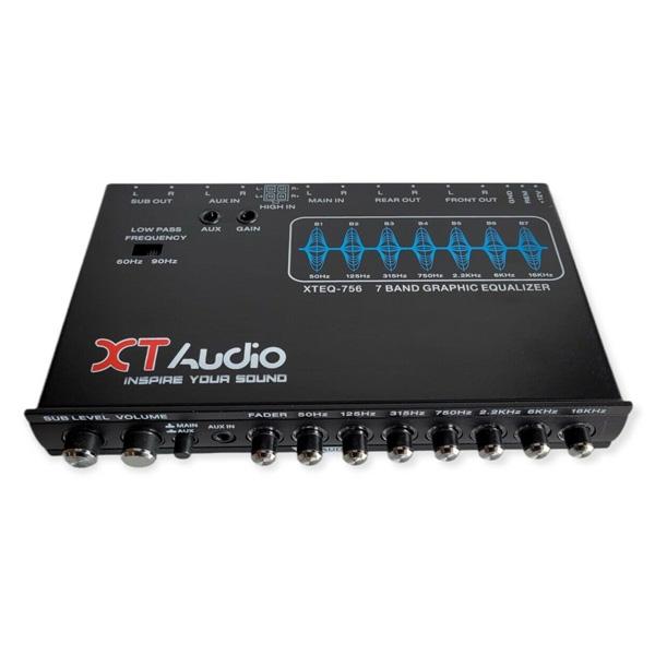 XTEQ-756 CAR EQUALIZER 7-BAND XT756