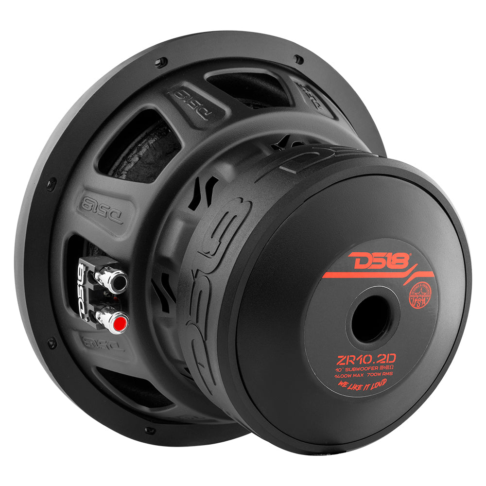 ZR10.2D 10" Subwoofer 700 Watts Rms DVC 2-Ohm