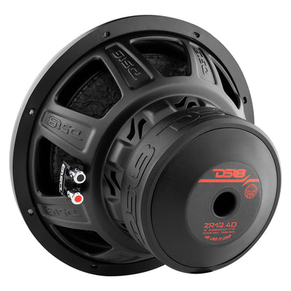 ZR12.4D 12" Subwoofer 750 Watts Rms DVC 4-Ohm