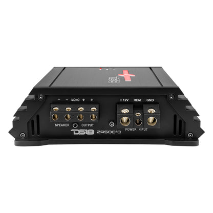 ZR500.1D ZR 1-Channel Class D Amplifier 500 Watts Rms @ 1-Ohm