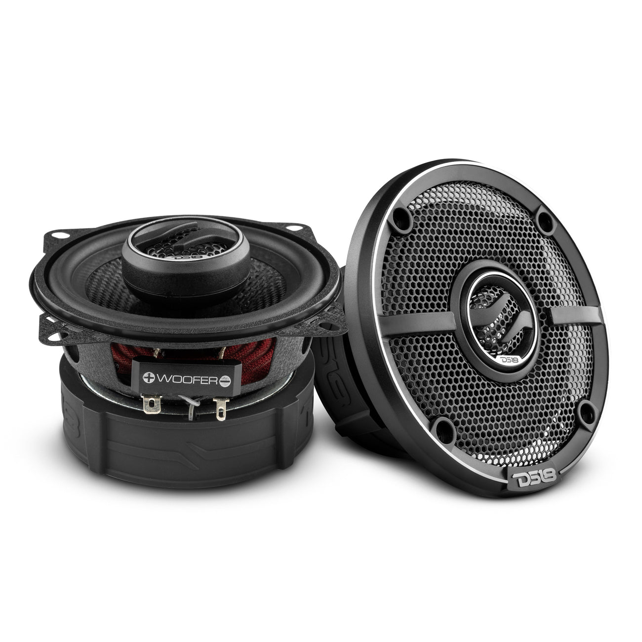 ZXI-44 2-Way Coaxial Speakers with Kevlar Cone 50 Watts Rms 4-Ohm