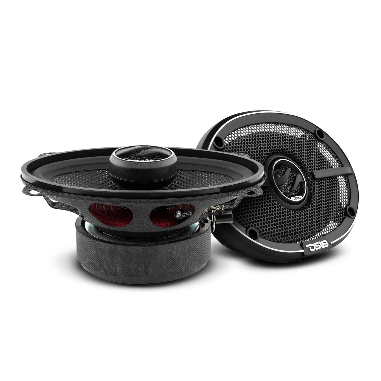 ZXI-464 2-Way Coaxial Speakers with Kevlar Cone 60 Watts Rms 4-Ohm