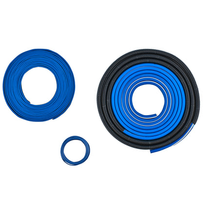 AKIT4.BL 4-GA Amplifier Installation Kit -Blue