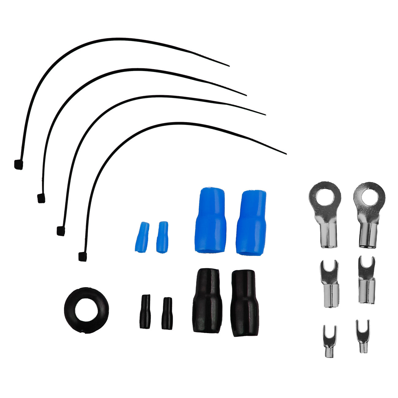 AKIT4.BL 4-GA Amplifier Installation Kit -Blue